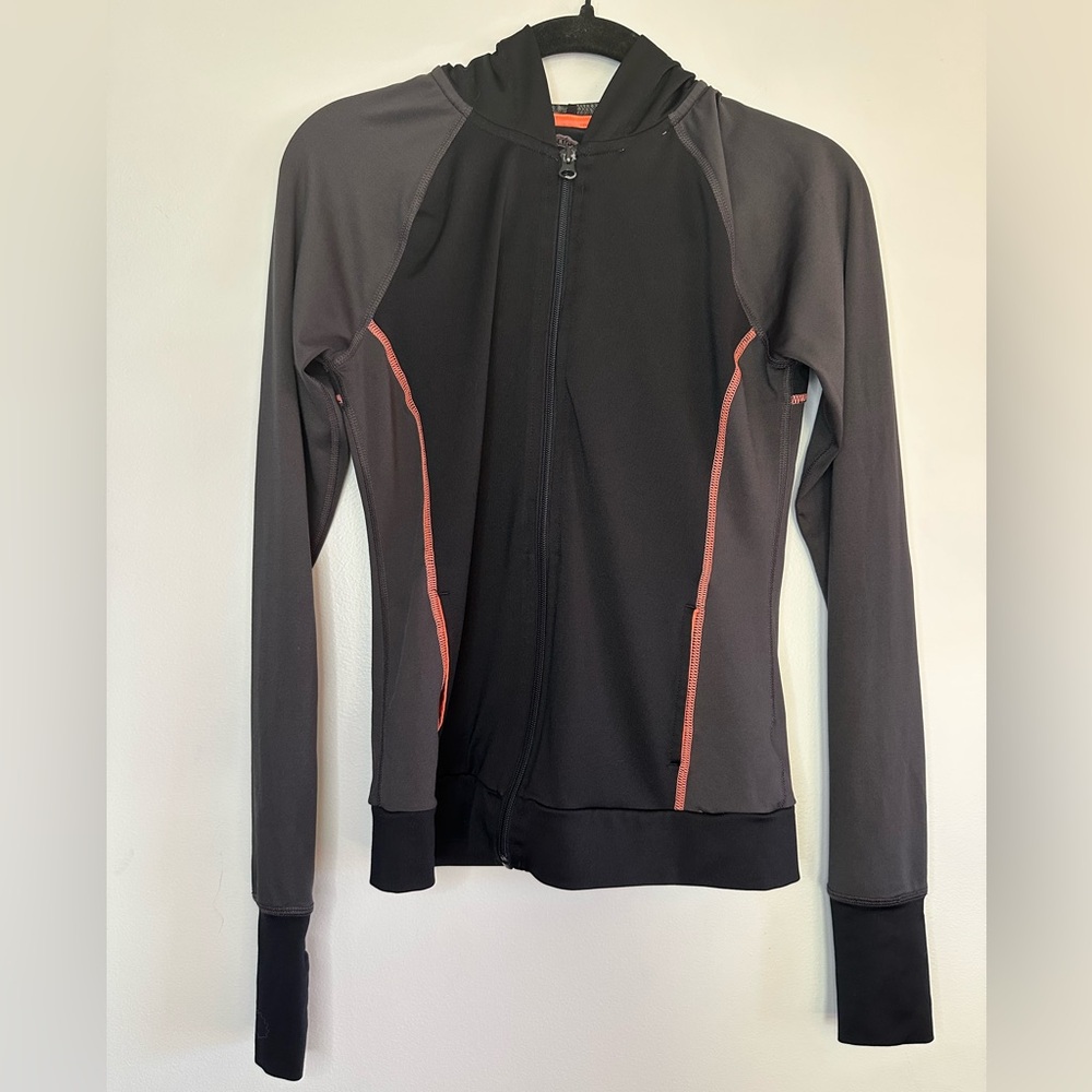 Authentic American Heritage Black & Gray Athleisure Jacket (S)